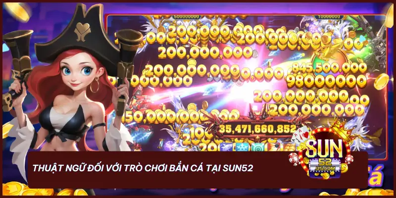 Bắn Cá - Săn Thưởng Cực Đỉnh, Hạ Gục Mọi Thử Thách Tại SUN52 3 Thuật ngữ đối với trò chơi bắn cá tại SUN52