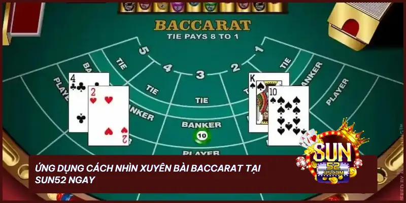 SUN52 Bật Mí Cách Nhìn Xuyên Bài Baccarat Cược Thắng Ngay 3 Ứng dụng cách nhìn xuyên bài Baccarat tại SUN52 ngay